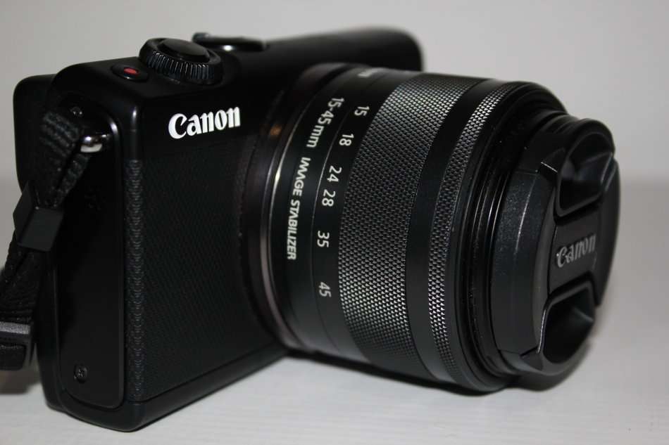 Canon EOS M100 Mirrorless Camera w/ 15-45mm Lens - Wi-Fi, Bluetooth, and NFC enabled