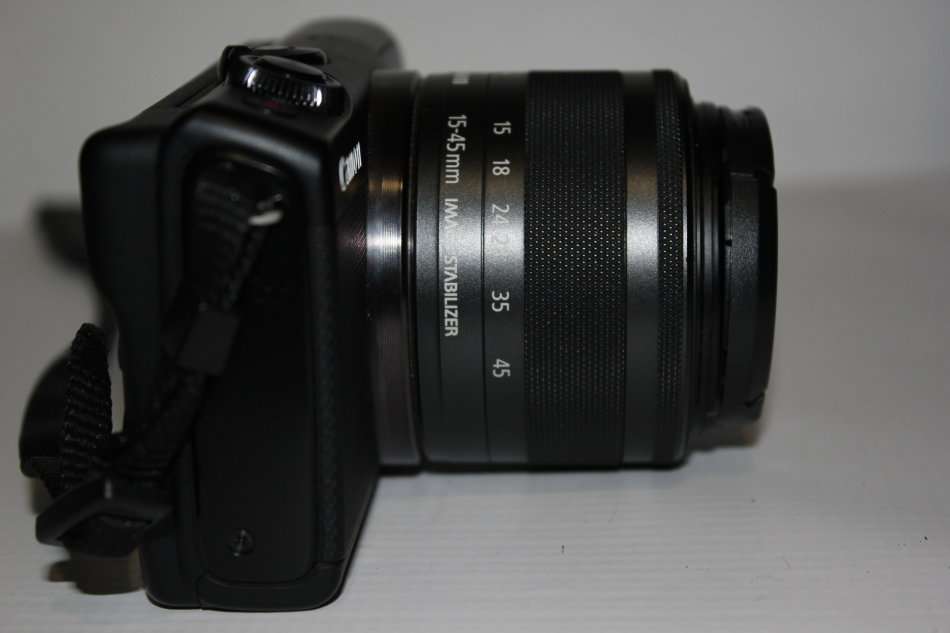 Canon EOS M100 Mirrorless Camera w/ 15-45mm Lens - Wi-Fi, Bluetooth, and NFC enabled