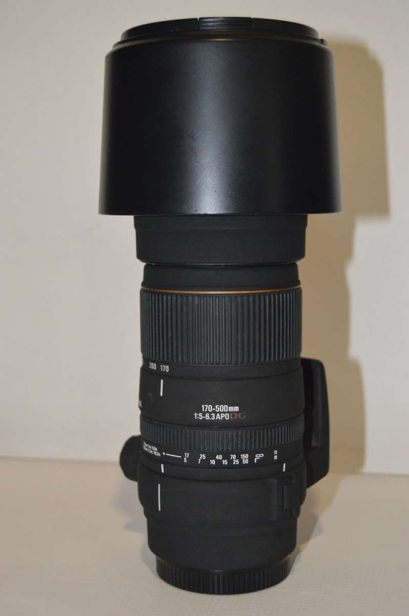 Sigma 170-500mm f/5-6.3 DG RF APO Aspherical Ultra Telephoto Zoom Lens for Canon SLR Cameras