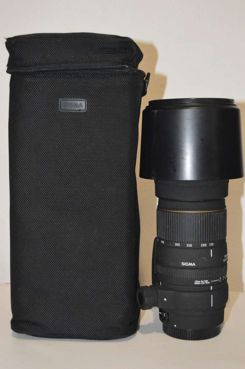Sigma 170-500mm f/5-6.3 DG RF APO Aspherical Ultra Telephoto Zoom Lens for Canon SLR Cameras