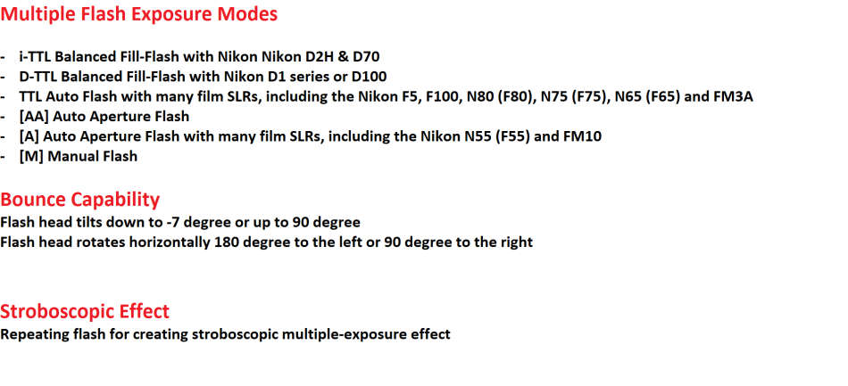 Nikon SB-800 AF Speedlight for Nikon Digital SLR Cameras IN VERY GOOD CONDITION