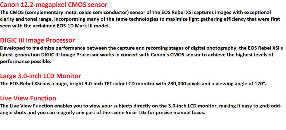 Canon EOS 450D WITH 18-55MM CANON ZOOM LENS ,  BATTERY CHARGER