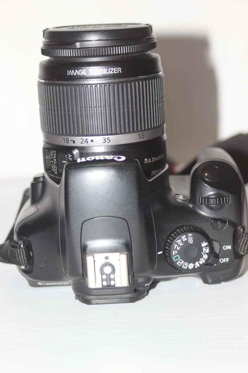 CANON EOS 1100D,12MP DSLR CAMERA WITH HD MOVIES, COMING WITH 18-55MM ZOOM LENS AND BAG