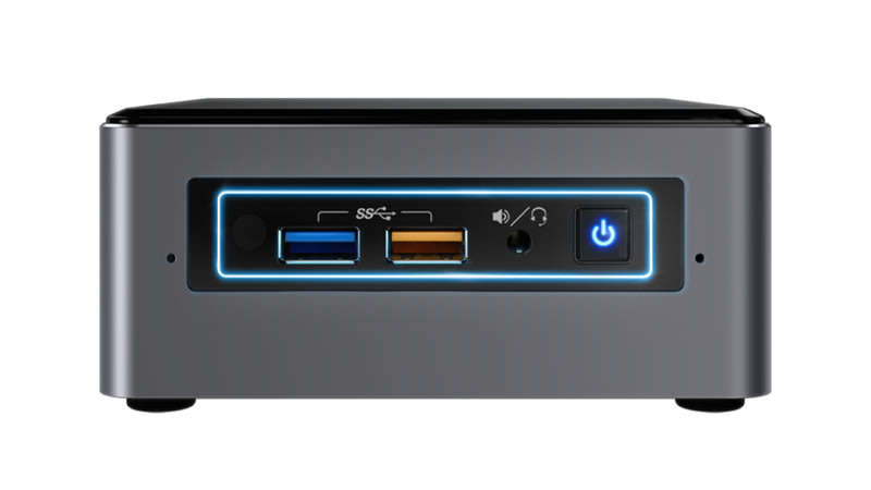 Intel NUC 7 Mainstream Mini PC (NUC7i3BNHXF) - Core i3, 4GB RAM, 128GB SSD