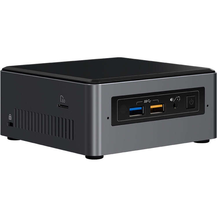 Intel NUC 7 Mainstream Mini PC (NUC7i3BNHXF) - Core i3, 4GB RAM, 128GB SSD