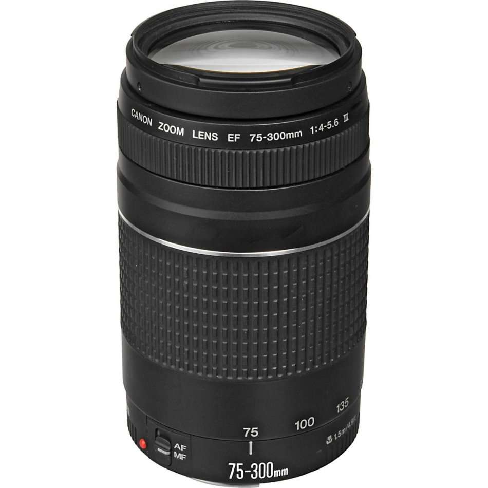 Canon EF 75-300mm f/4-5.6 III Telephoto Zoom Lens for Canon SLR Cameras , BRAND NEW  , BOXE