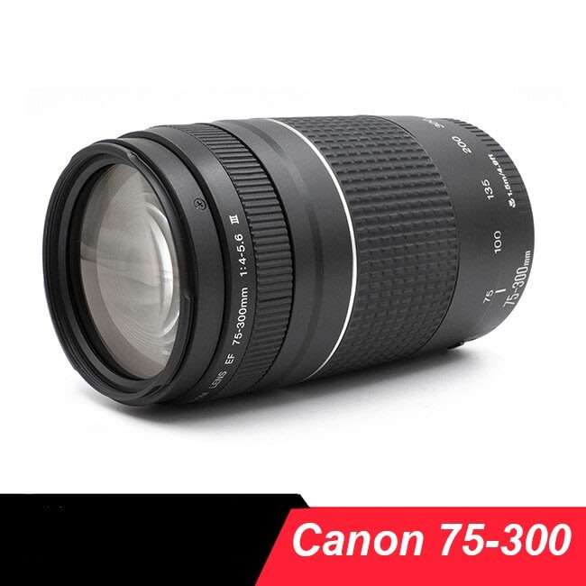 Canon EF 75-300mm f/4-5.6 III Telephoto Zoom Lens for Canon SLR Cameras , BRAND NEW  , BOXE
