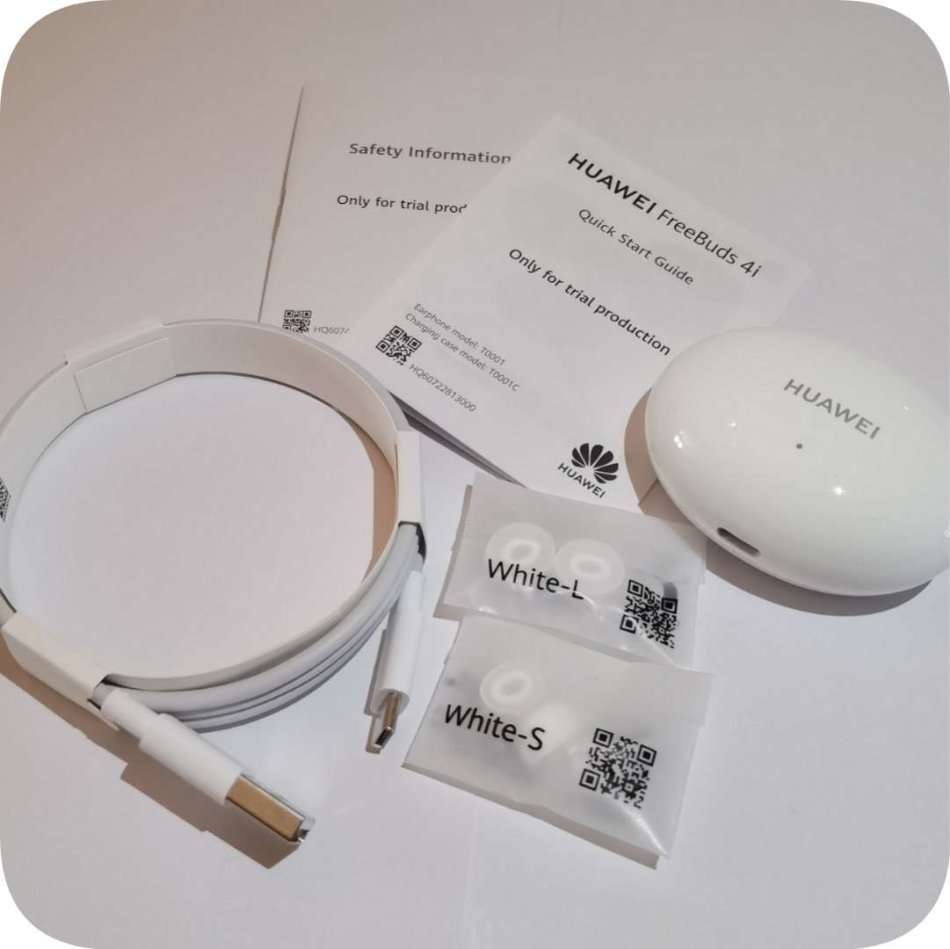 Huawei FreeBuds 4i True Wireless Stereo Earbuds - Ceramic White