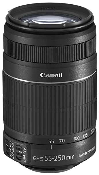 Canon EF-S 55-250mm f/4-5.6 IS II Lens IN VERY GOOD CONDITION