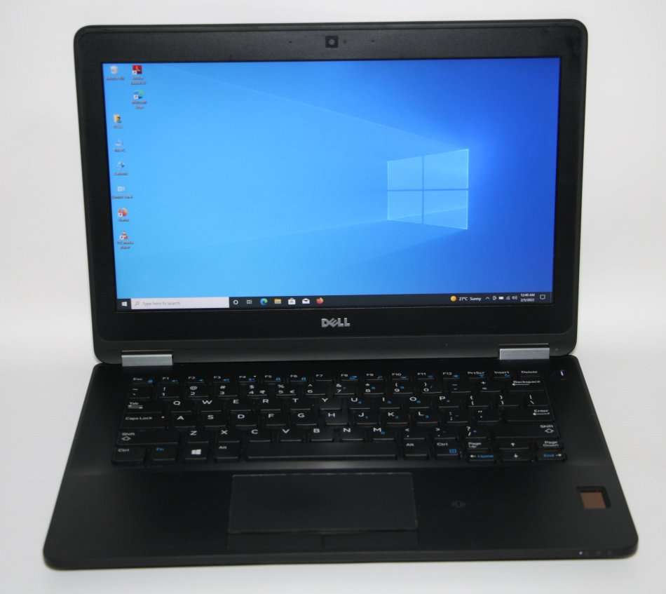 DELL LATITUDE E7270 , CORE I7-6600U , 8GB RAM,256GB SSD ,INTEL HD GRPHICS 520 ,FULL HD