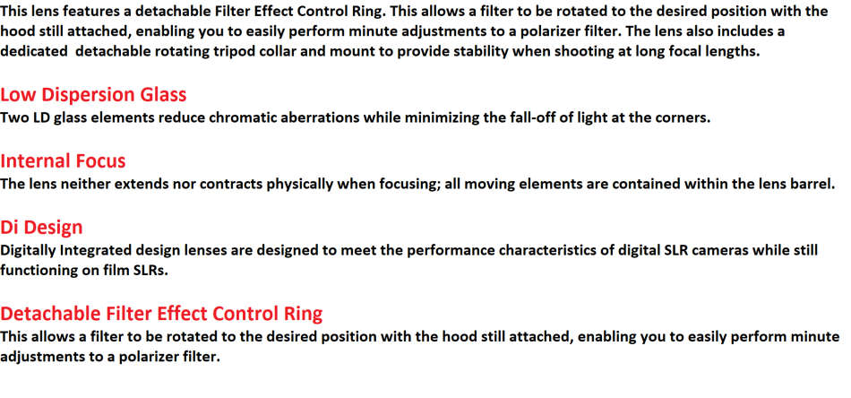 Tamron AF 200-500mm f/5-6.3 SP Di LD IF FOR NIKON EXCELLENT CONDITION