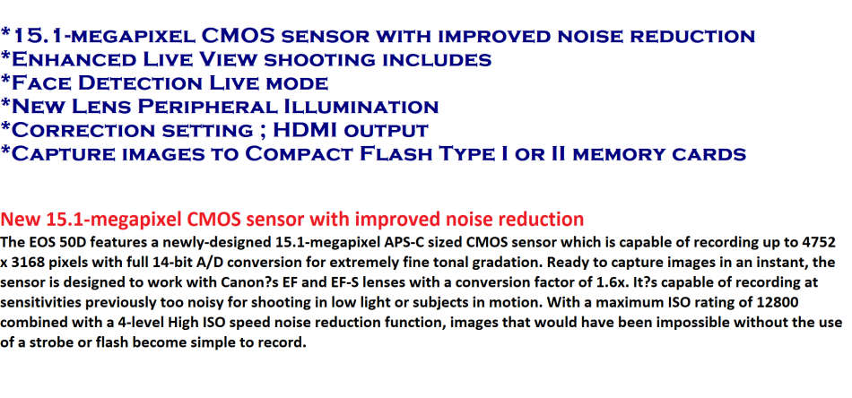 Canon EOS 50D 15MP DSLR WITH 18-55MM II , BATTERY GRIP , 2 BATTERIES AND CHARGER