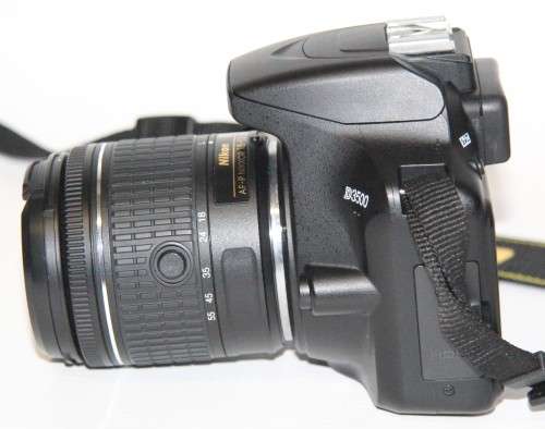 Nikon D3500 DSLR Camera with 18-55mm Lens VR LENS , ONLY 8190 SHUTTER COUNTS, COMING WITH A BAG