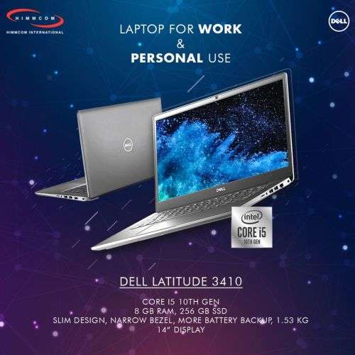 Dell Latitude 3410  Core i5-10210U,16GB RAM,256GB SSD, Intel UHD Graphics, FULL HD, BRAND NEW