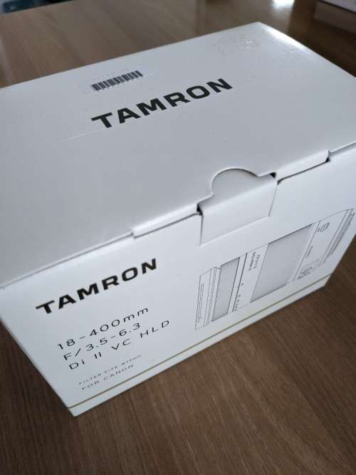 Tamron 18-400mm f/3.5-6.3 Di II VC HLD Lens For CANON BRAND NEW IN THE BOX