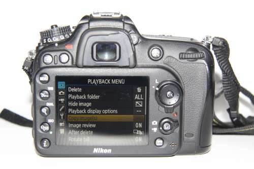 Nikon D7200 DX-format DSLR Body (Black) ,Low Shutter Count