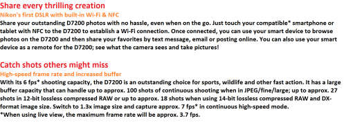 Nikon D7200 DX-format DSLR Body (Black) ,Low Shutter Count