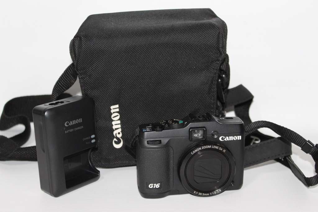 Canon PowerShot G16 12.1 MP CMOS Digital Camera with 5x Optical Zoom and 1080p Full-HD Video Wi-Fi