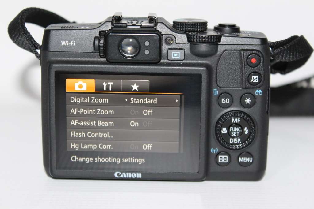 Canon PowerShot G16 12.1 MP CMOS Digital Camera with 5x Optical Zoom and 1080p Full-HD Video Wi-Fi