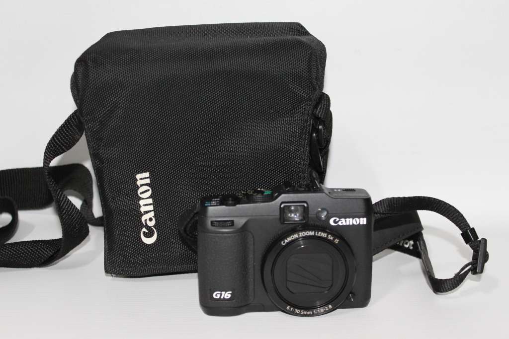 Canon PowerShot G16 12.1 MP CMOS Digital Camera with 5x Optical Zoom and 1080p Full-HD Video Wi-Fi