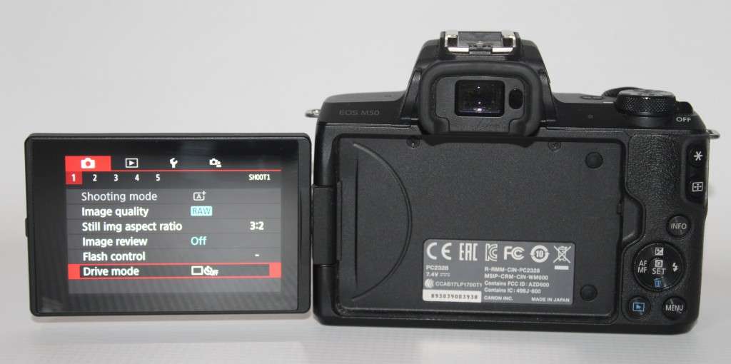 Canon EOS M50 Mirrorless Vlogging Camera ( BODY), Black