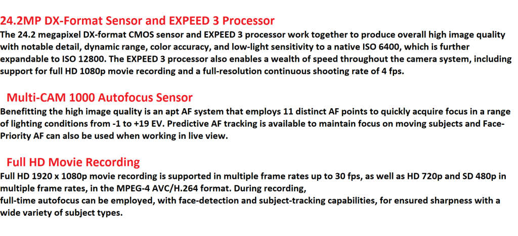 Nikon D3200 24MP DSLR Camera with 18-55mm VR LENS  IN VERY GOOD CONDITION. WITH LOW SHUTTER COUNT