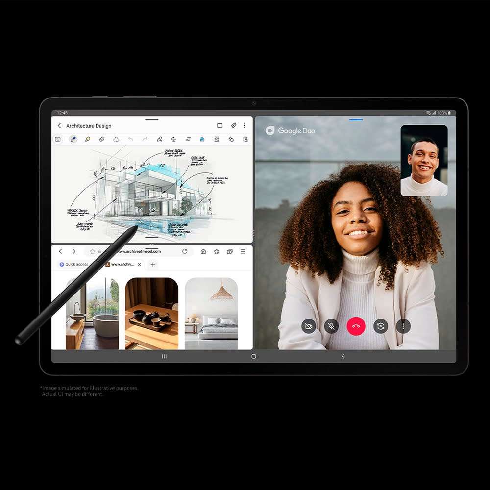 Samsung Galaxy Tab S8 5G (X706) 11 LCD  256GB 5G Tablet With Keyboard Cover iN Excellent Condition