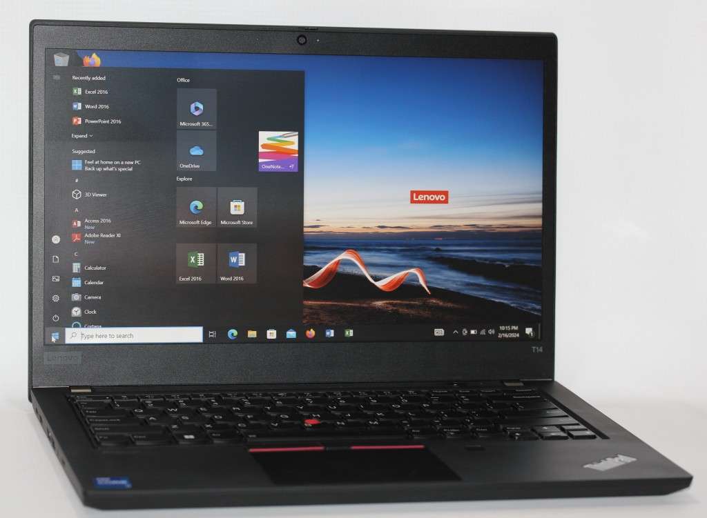Lenovo ThinkPad T14  - Intel Core i7-1165G7 @2.80GHz, 16GB DDR4 RAM, 512GB SSD, 14` Full HD