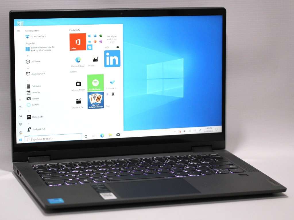 Lenovo IdeaPad Flex 5 (2-in-1) Convertible Core i3-1115G4 , 8GB RAM , 512GB SSD ,14. FHD TouchScree