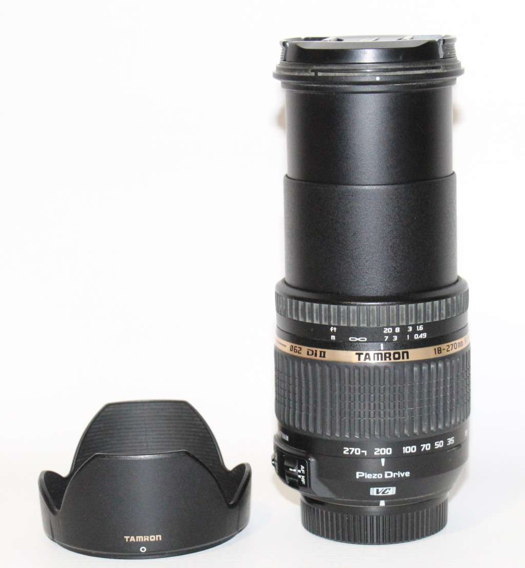 Tamron 18-270mm f/3.5-6.3 Di II VC PZD Lens for Canon EF IN VERY CONDITION