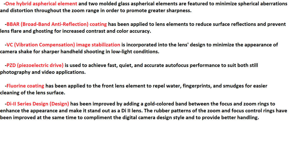 Tamron 18-270mm f/3.5-6.3 Di II VC PZD Lens for Canon EF IN VERY CONDITION