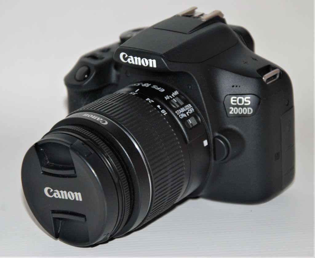 Canon EOS 2000D 24MP DSLR, FULL HD MOVIES , 18-55MM ZOOM LENS