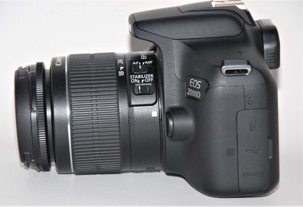 Canon EOS 2000D 24MP DSLR, FULL HD MOVIES , 18-55MM ZOOM LENS