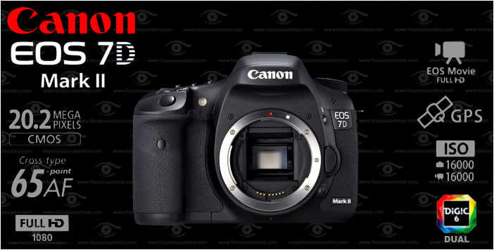 Canon EOS 7D Mark II DSLR Camera (Body Only)