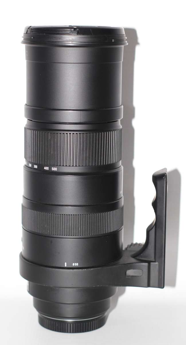 Sigma 150-500mm f/5-6.3 APO DG OS HSM Lens for Canon EF Mount  WITH Lens Support Collar Tripod