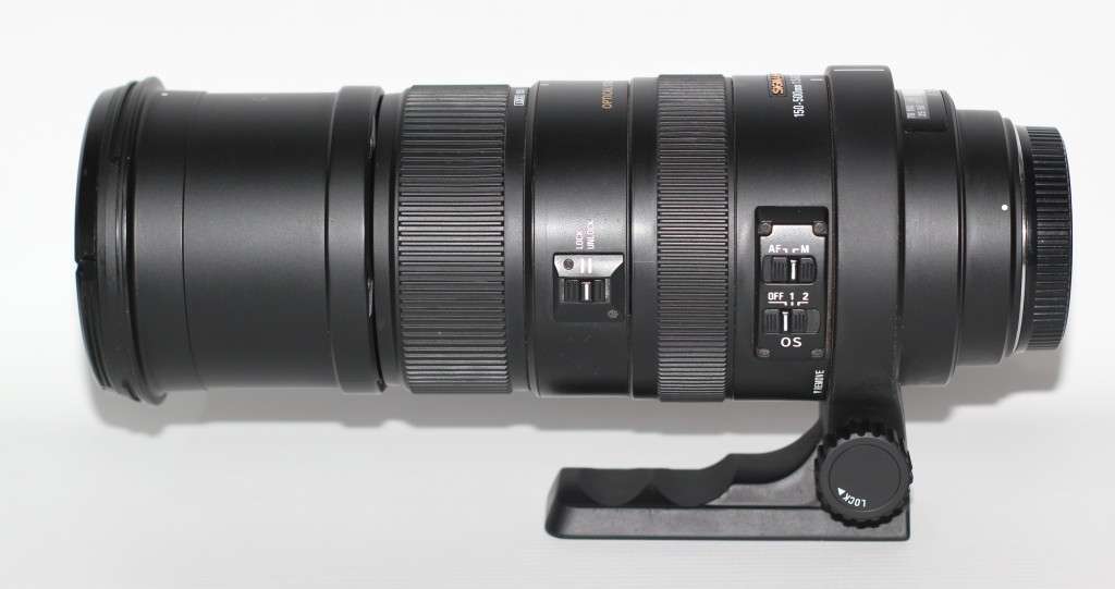 Sigma 150-500mm f/5-6.3 APO DG OS HSM Lens for Canon EF Mount  WITH Lens Support Collar Tripod