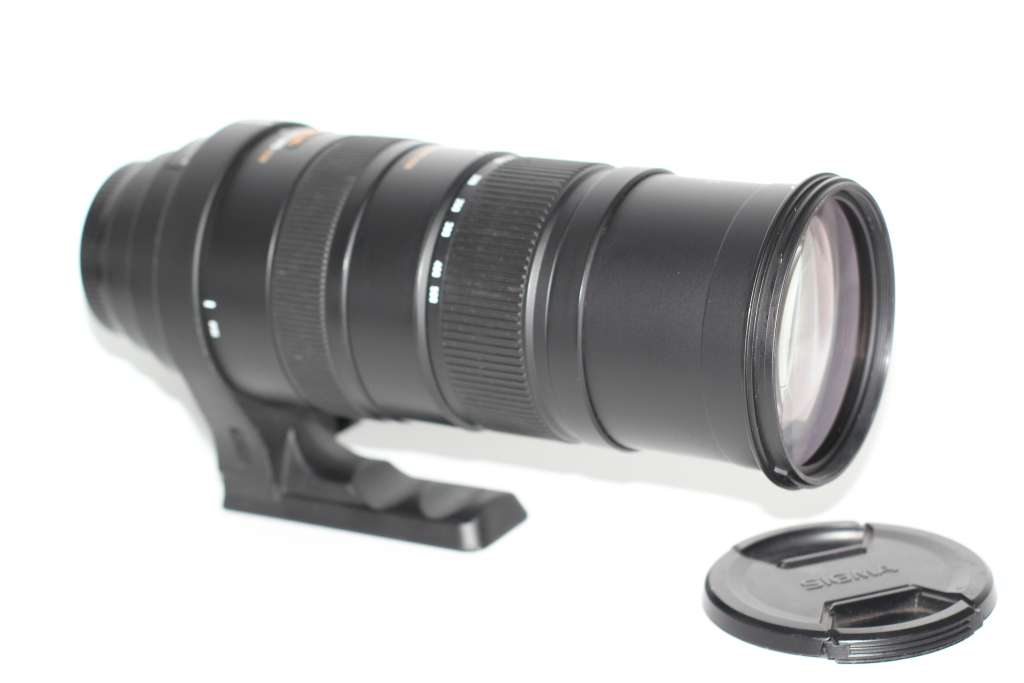 Sigma 150-500mm f/5-6.3 APO DG OS HSM Lens for Canon EF Mount  WITH Lens Support Collar Tripod