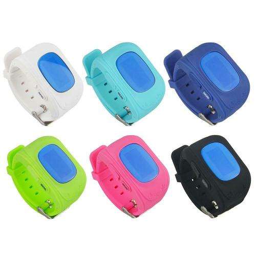 Q50 Anti-lost Children GPS + LBS Smart Watch SOS Call SIM Tracking Watch - White