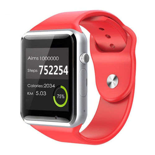 A1 Bluetooth Smart Watch with sim slot- different colours.