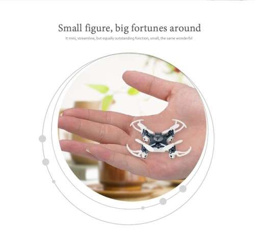 WIFI Mini Pocket Drone FPV 4CH 6-axis gyro Quadcopter with 30W Camera Smartphone Holder Transmitter