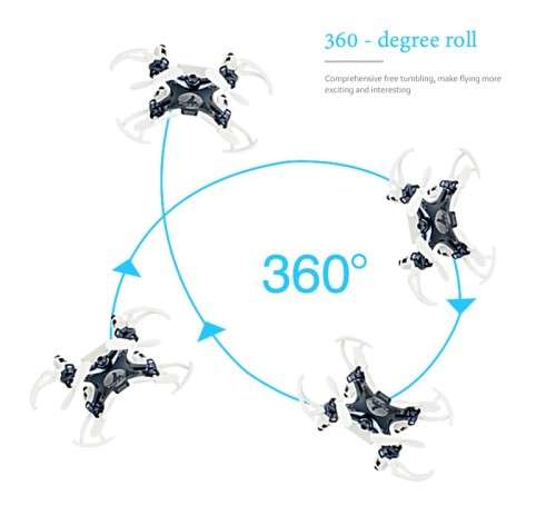 WIFI Mini Pocket Drone FPV 4CH 6-axis gyro Quadcopter with 30W Camera Smartphone Holder Transmitter