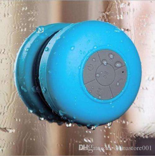 Mini Wireless Bluetooth Waterproof Hands free Speaker  Blue and Red