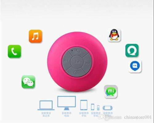 Mini Wireless Bluetooth Waterproof Hands free Speaker  Blue and Red