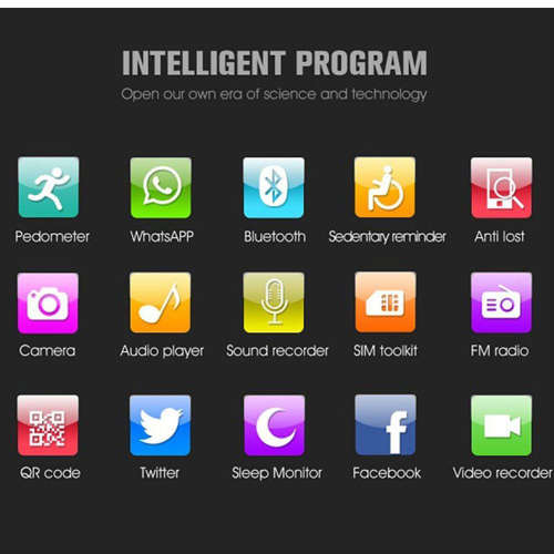 Z60 Bluetooth Smart Watch SIM Phone Mate Stainless Steel For IOS Android - Black, Gold and Silver