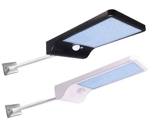 48 LED PIR motion sensor Solar Waterproof Street light with 3 modes Outdoor light wall