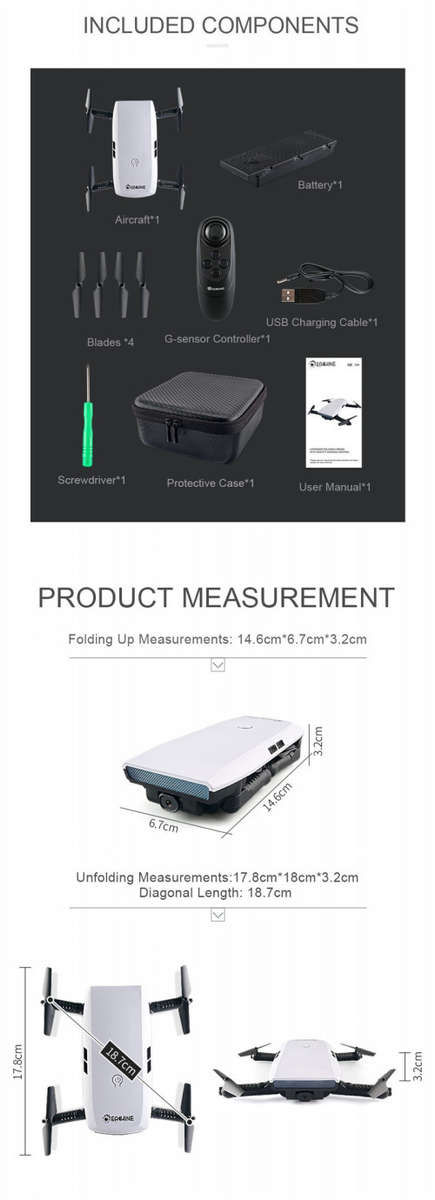 720P WIFI FPV Selfie Drone With Gravity Sensor Altitude Hold Mode RC Quadcopter RTF