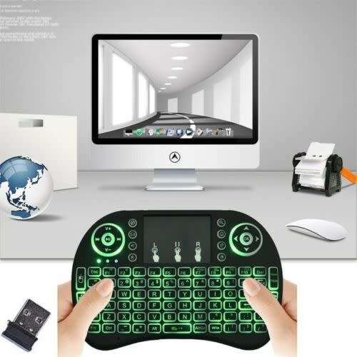 Mini 2.4G Wireless Keyboard Touchpad Remote for Smart TV and Android TV Box