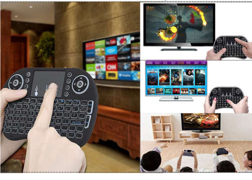 Mini 2.4G Wireless Keyboard Touchpad Remote for Smart TV and Android TV Box