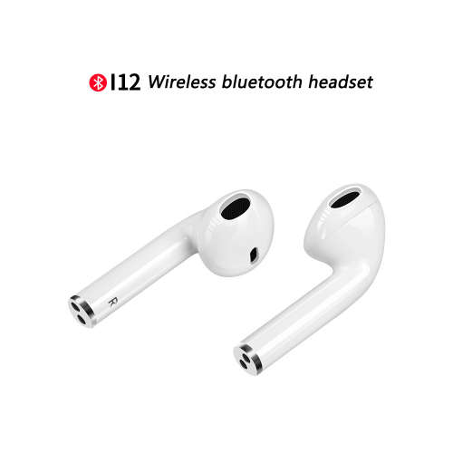 New i12 bluetooth 5.0 earphone multiple colors wireless bluetooth headset
