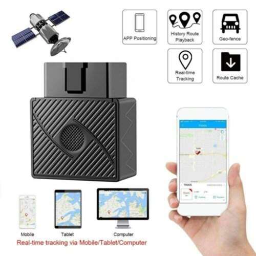 Plug Play OBD GPS Tracker Car GSM OBDII OBD2 16 PIN Interface Vehicle Tracking Device with APP